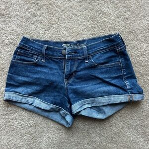 Old Navy Dark Blue Jean Shorts